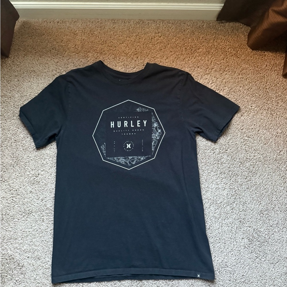 Hurley Black Graphic Tee